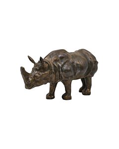 Ornament 53x22x24 cm RHINO antiek brons