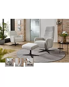 Fauteuil Latifa draaibaar Incl. hoofdkussenverst.