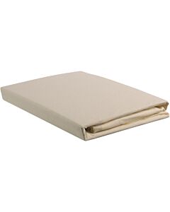 Hoeslaken Jersey Topper Natural 140x200/220