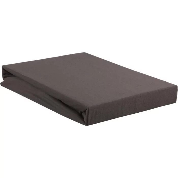 Hoeslaken Jersey Anthracite 140x200/220