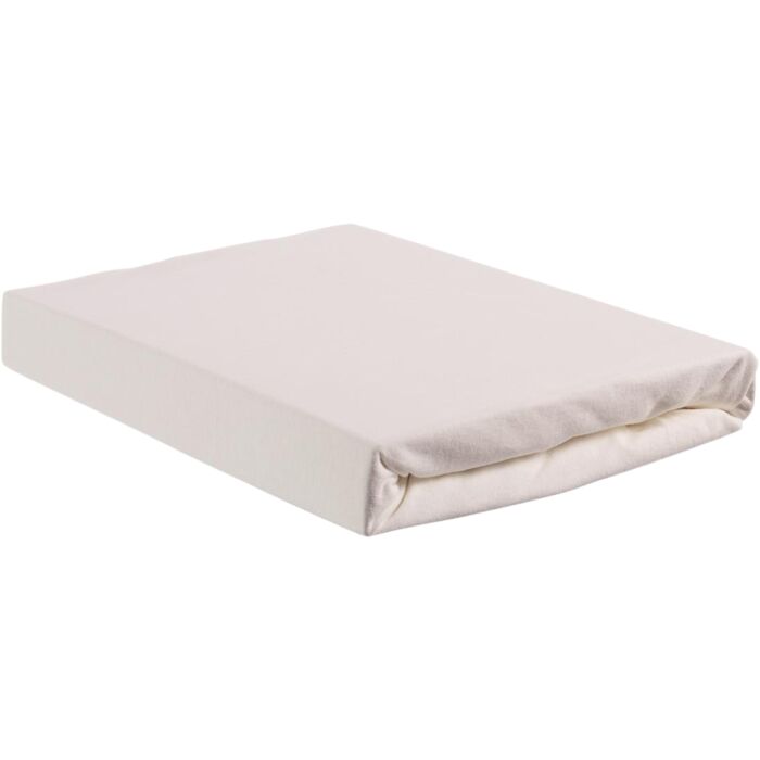 Hoeslaken Jersey Splittopper White 160x200/220