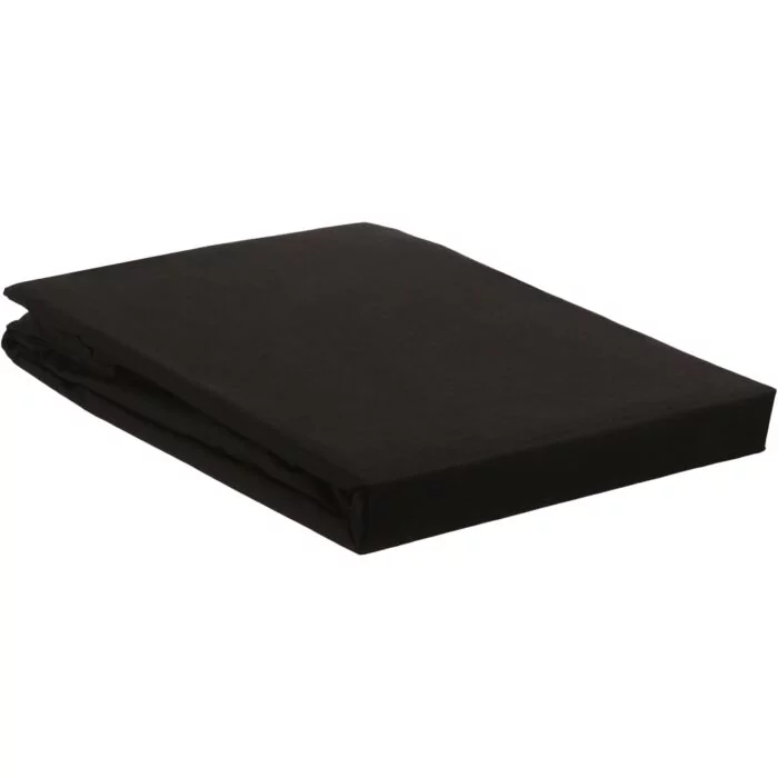 Hoeslaken Percale Black 90x200