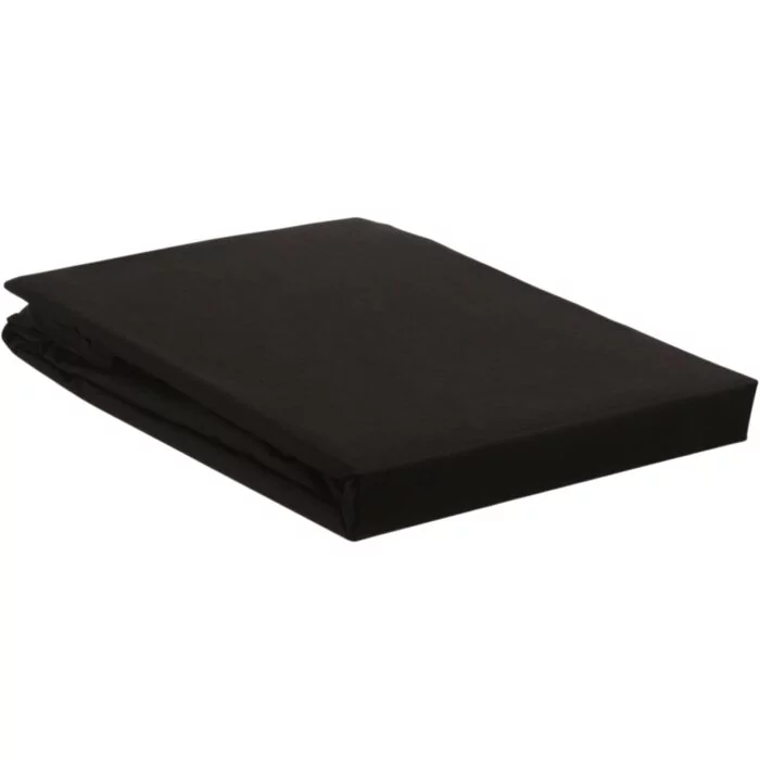 Hoeslaken Percale Black 180x210/220