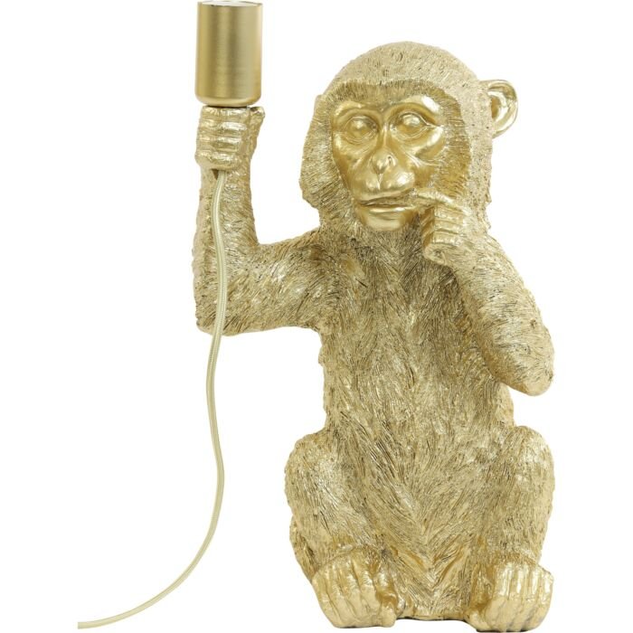 Tafellamp 24,5x22x41,5 cm Monkey Goud