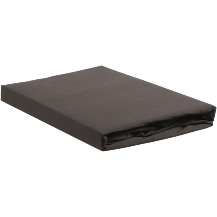 Hoeslaken Percale Anthracite 140x200
