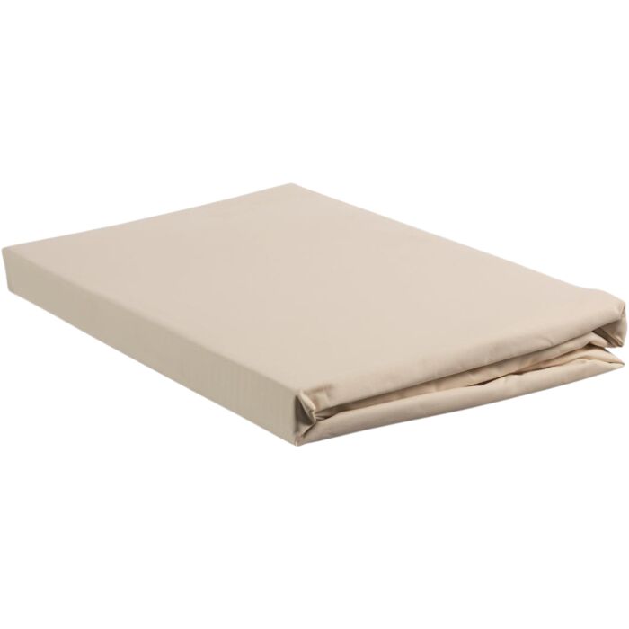 Hoeslaken Percale Topper Natural 140x210/220